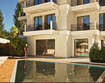 Eleganta Fastigheter Sammanflätade Med Naturen I Alanya Avsallar