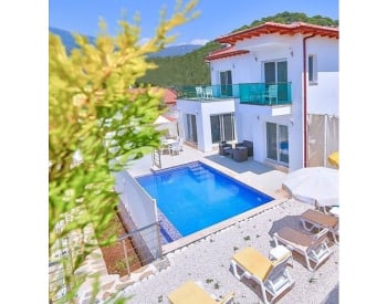 Möblierte Luxus Villen Geeignet Für Investitionen In Kaş Antalya 1