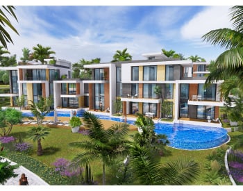 Sea-view Apartments in a Natural Setting in Gazimağusa Tatlısu 1