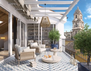 Wohnungen Mit Hochwertiger Ausstattung Und Privatterrassen In Málaga 1