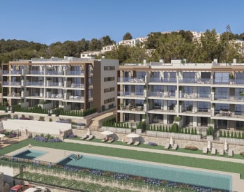 Wohnungen In Einer Wohnanlage Mit Pool Auf Mallorca Spanien