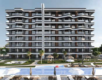 Elegantes Apartamentos Con Piscina En Antalya Altıntaş