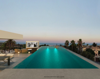 Marbella'da Muhteşem Kesintisiz Deniz Manzaralı Villalar 1