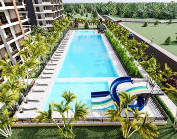 Properties in a Complex with Aquapark in Erdemli Mersin