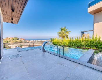 Seaview Villa with Private Pool in Kargıcak