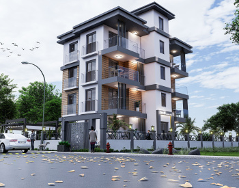 1-bedroom Apartments with Lift in Döşemealtı Antalya