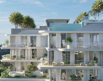 آپارتمان‌های با منظره دریا با 3 سطح امکانات رفاهی در جزایر دبی