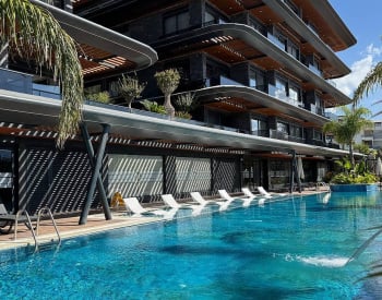 Stilvolle Wohnungen In Einem Reich Ausgestatteten Komplex In Alanya