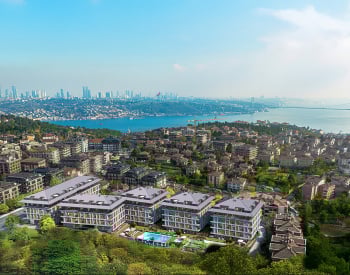 Sea View Flats in Horizontal-design Project in İstanbul üsküdar