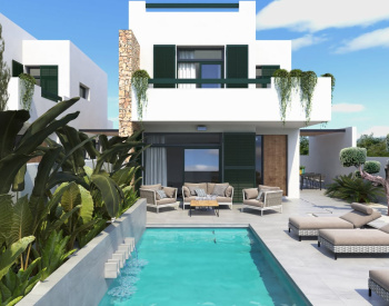 Modern Fristående Villa Med Pool I Alicante Daya Nueva 1