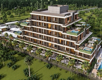 Luxus-immobilien In Einem Speziellen Design-projekt In Antalya Aksu
