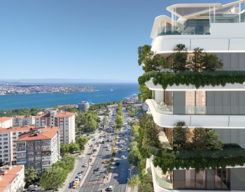 آپارتمان با دید دریا در موقعیت مرکزی در بشیکتاش استانبول