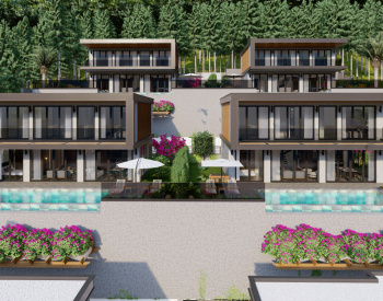 Maisons De Luxe Avec De Nombreuses Installations À Alanya Antalya 1