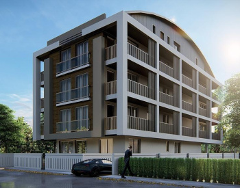 Flats in a Project with Indoor Car Parking Area in Antalya 1
