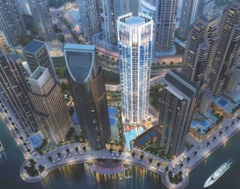 Dubai Marina'da Havuzlu ve Saunalı Taşınmaya Hazır Daire