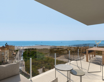 Apartamenty Z Widokiem Na Ocean W Kompleksie W Santa Pola, Alicante