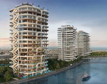 Ultralyxiga Lägenheter Längs Dubai Water Canal