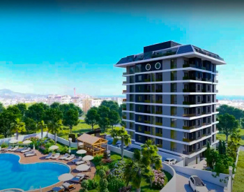 Neu Erbaute Wohnungen Mit Meerblick In Payallar Alanya