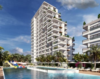 Flats in a Secure Complex with Aquapark and Pool in Mersin 1