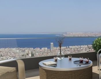 Pisos Con Vistas Al Mar En Un Complejo En İzmir Konak