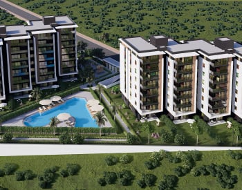 Stadsutsikt Lägenheter Med Master Badrum I Kepez Antalya