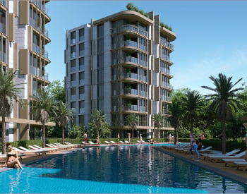3-bedroom Apartments Close to the Sea in Çağlayan, Antalya