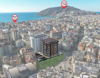 Alanya'nın Gözde Bölgesinde Denize 700 M. Mesafede Şık Daireler 1