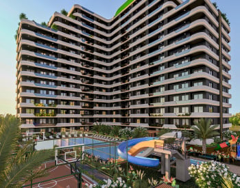 New Apartments in Mersin Arpaçbahşiş with Pool and Garden 1