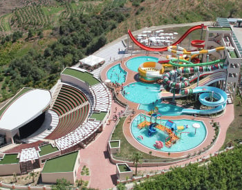 Appartement Résidentiel Vue Montagne Et Parc Aquatique À Alanya