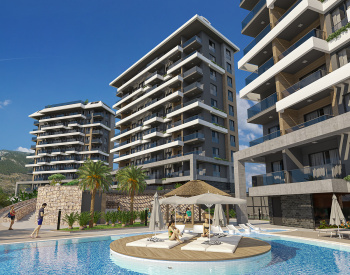 Apartments with Sea and Castle Views in Alanya Kestel