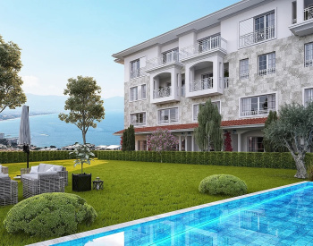 Sea-view Apartments in a Complex with Pool in Kuşadası 1