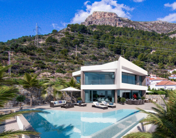 Villas Vue Panoramique Sur La Mer À Calpe Alicante Costa Blanca 1