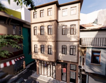Compleet Gebouw Op Het Balat-plein In Istanbul Fatih 1