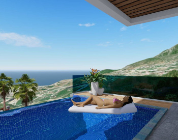 Villas Individuelles Avec Piscine Exceptionnelle À Alanya Tepe