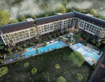 Appartementen In Een Complex Met Zwembaden In Antalya
