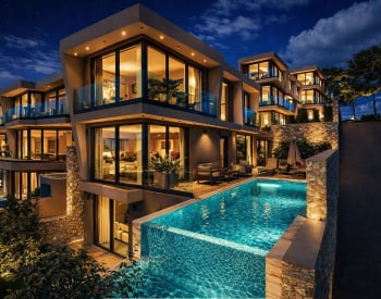 Виллы на стадии строительства в Каше, Калкан, в рассрочку