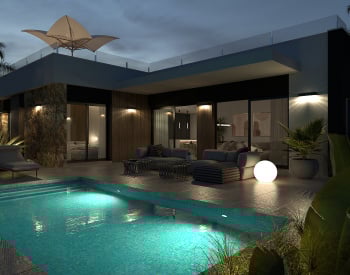 Elegantes Villas De 3 Dormitorios Con Piscina Y Terraza En Quesada 1