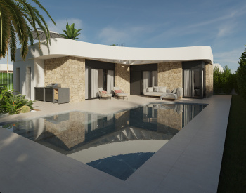 Moderne Huizen Met Zwembaden In Los Montesinos