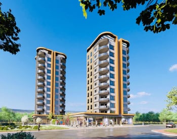Gloednieuwe Appartementen In Een Complex Met Zwembad In Mersin 1