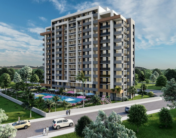 Newly-built Apartments in a Stylish Project in Arpaçbahşiş Mersin