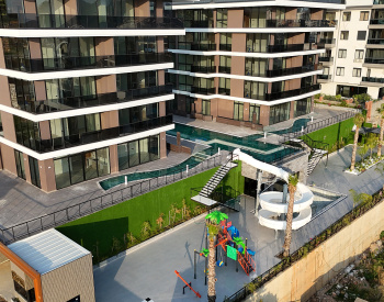 Neue Wohnungen In Einem Reich Ausgestatteten Komplex In Alanya