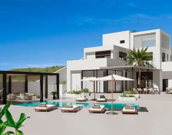 Fristående Elegant Design Villa Med Pool I La Marina Alicante