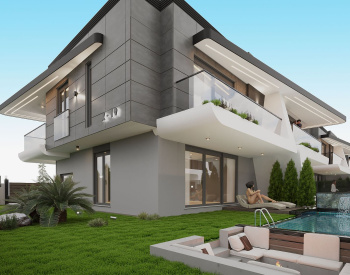 Villen Mit Investitionsmöglichkeit In Antalya Muratpaşa