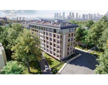 Flats with Indoor Parking Just 150 M From Metro in Beşiktaş Levent