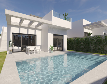 Moderne Vrijstaande Villa's In Bungalowstijl In Algorfa Alicante