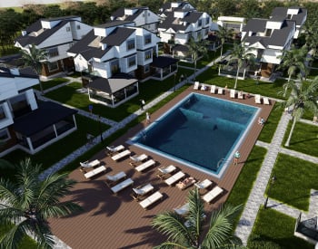 Villas in Gated Complex with Pool Close to Sea in İzmir Dikili