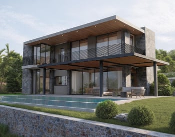 Detached Villas with Private Pool and Sea View in Bodrum