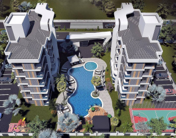 Affordable Apartment in a Secured Complex in Antalya Aksu