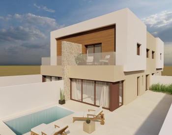 Murcia San Javier’de Özel Havuzlu ve Güneşlenme Teraslı Evler 1