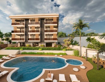 Sea View Duplex Flats with Villa Concept in Alanya